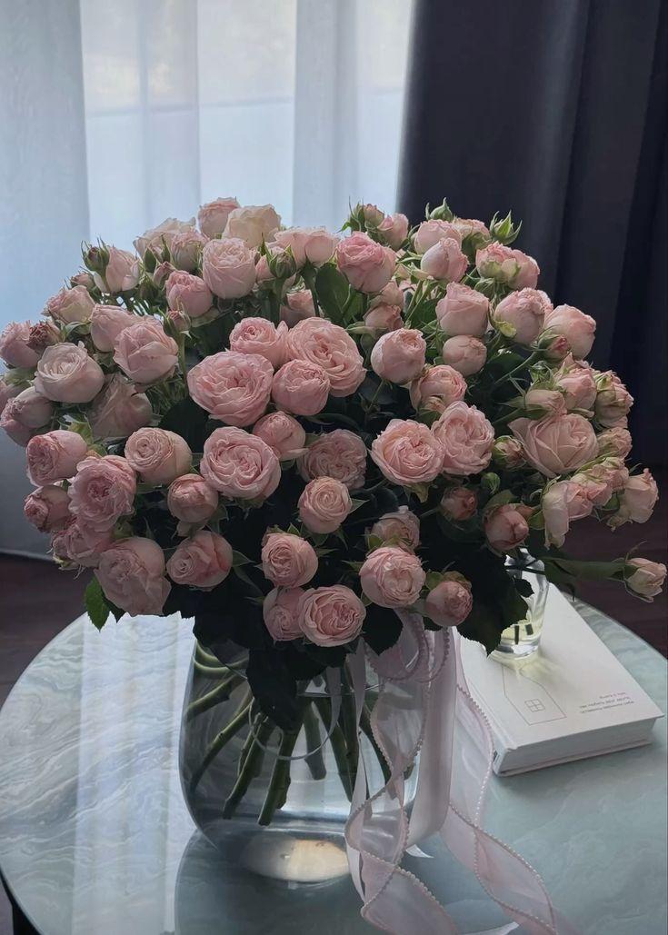 HarborLinkLabs workshop space where corporate flower arrangements are designed and prepared for business delivery